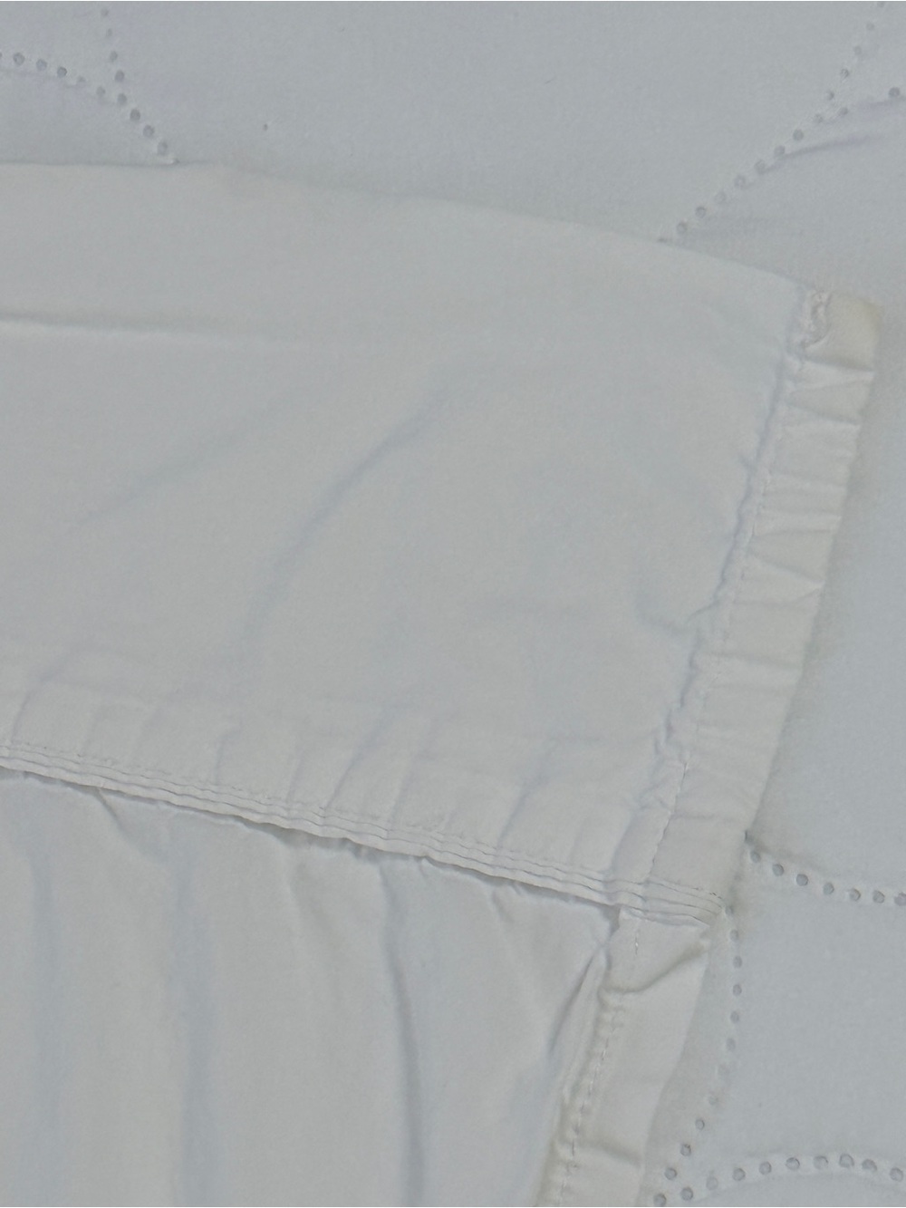 Pottery Barn White Flat Top Sheet King Size